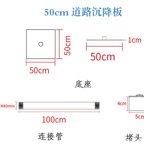 阿勒泰沉降板规格型号如何选择？